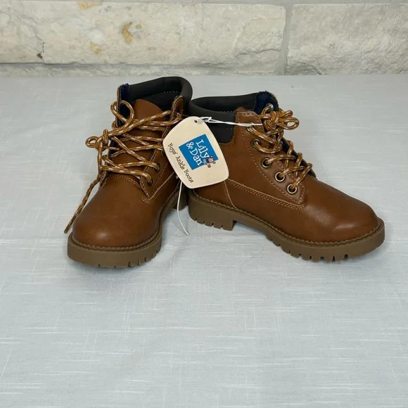 Lily and Dan NWT Children’s Ankle Work Boots Size 11/12 - Picture 3 of 7